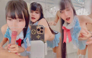 หลุดน้องแตงโมโดนเย็ดคาชุด-tangmoinin